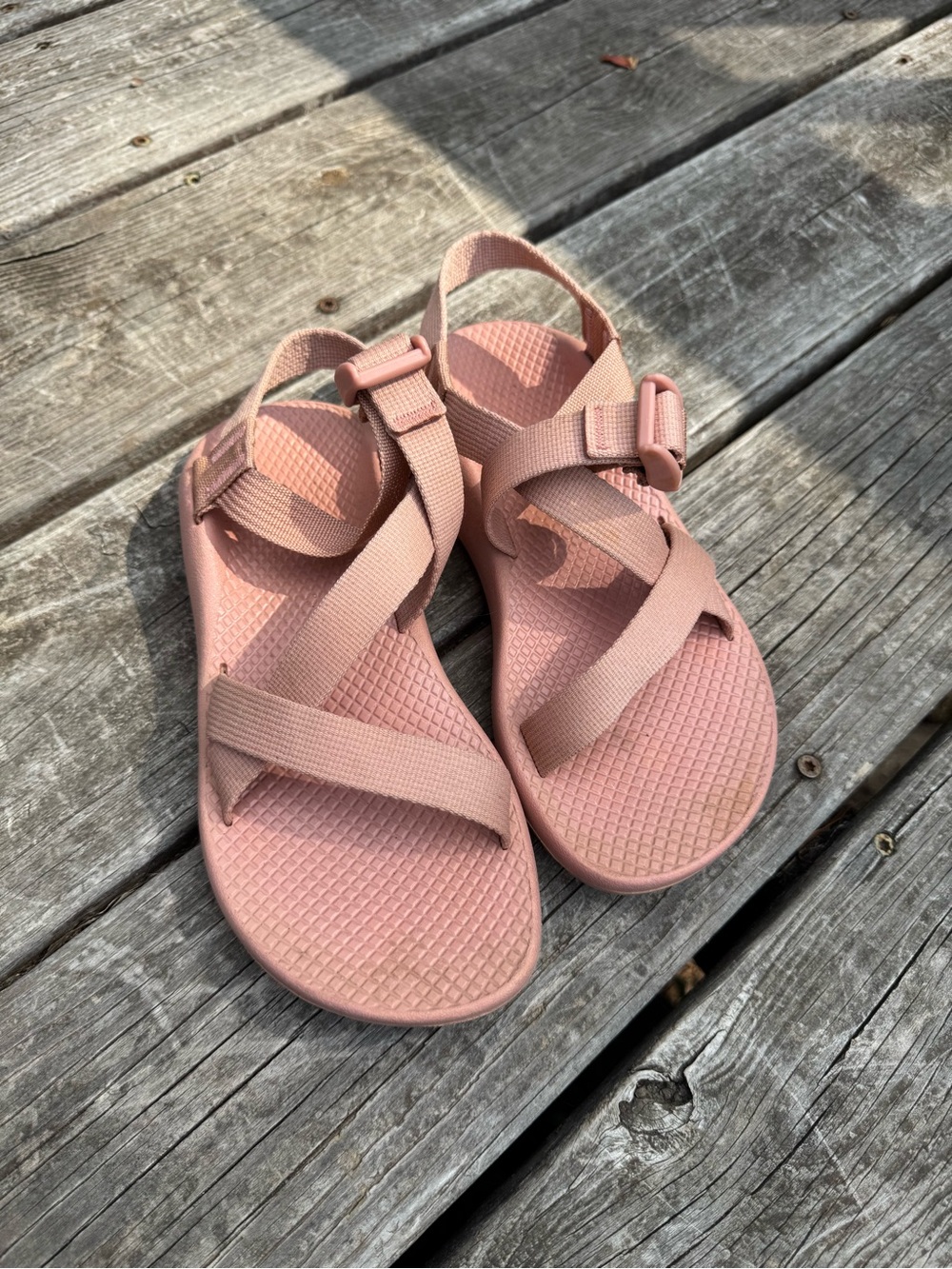 Chaco Women's Blush Pink Strappy Sandals